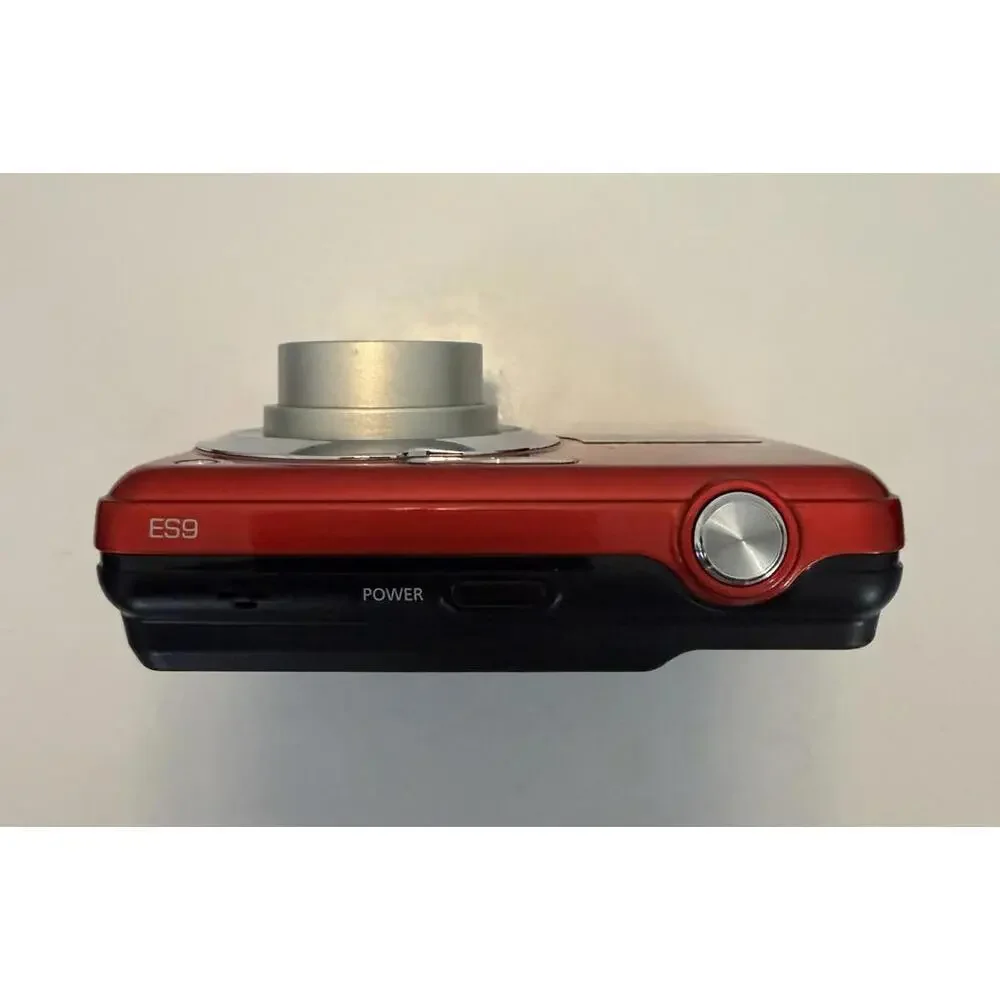 Samsung ES9 Digital Camera 12.2MP Compact Zoom X4 Point & Shoot Red Y2K BAD LCD